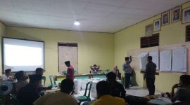 Suasana Rekapitulasi Penghitungan Suara Pemilu 2024 di PPK Bangkunat. Foto: Joni Irawan, Kabarindononesia.co