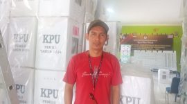 Ketua PPK Kecamatan Sekernan, Kabupaten Muaro Jambi, Ari Anggara. Foto: Sultan, Kabarindonesia.co
