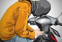 Ilustrasi pencurian motor