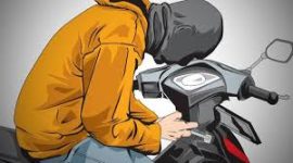 Ilustrasi pencurian motor