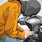 Ilustrasi pencurian motor