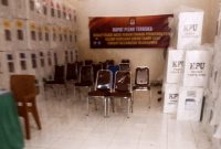 Ruang Rapat PPK Kecamatan Sekernan, Kabupaten Muaro Jambi, Provinsi Jambi belum menampakkan aktivitas pada Senin (19/2/2024). Foto: Sultan, Kabarindonesia.co