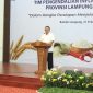 Gubernur Lampung, Arinal Djunaidi memberikan sambutan dalam High Level Meeting dan Capacity Building jelang Ramadhan dan Idul Fitri 1445 Hijriah. Foto: Andi Rahman, Kabarindonesia.com
