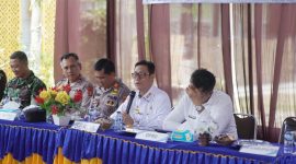 Asisten III Pemkab Pesisir Barat, Gunawan hadiri Musrenbang Tingkat Kecamatan di Kecamatan Pesisir Tengah pada Jum'at (23/2/2024). Foto: Joni Irawan, Kabarindonesia.co