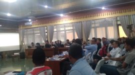 Suasana Rapat Rekapitulasi KPU Kabupaten Lampung Barat Sabtu (2/3/2024). Foto: Haeruel Abadi, Kabarindonesia.co