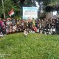 Ratusan pecinta alam yang tergabung di berbagai organisasi pecinta alam dan lingkungan hidup melakukan aksi tanam 1.000 pohon di Gunung Tanggamus pada Minggu(3/3/2024). Foto: Dedi Heryadi, Kabarindonesia.co