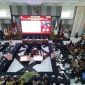 Suasana Sidang Pleno Rekapitulasi Pemilu 2024 di KPU Sumatera Selatan pada Kamis (7/3/2024). Foto: RPS, Kabarindonesia.co