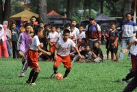 Salah satu cabang olahraga yang dilombakan oleh Rumah Yayasan Qur'an, Liwa, Lampung Barat dalam agenda Bupati Cup pada Minggu (10/3/2024). Foto: Haeruel Abadi, Kabarindonesia.co