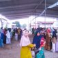 Baznas Lampung Timur gelar Bazar Kuliner di halaman Masjid Al-Huda Desa Srimenanti, Kecamatan Bandar Sribhawono, Lampung Timur pada Rabu (13/3/2024). Foto: Ali Mukmin, Kabarindonesia.co
