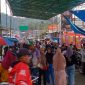Suasana meriah Kampung Ramadhan 3 pada Sabtu (16/3/2024). Foto: Kristian Agusani, Kabarindonesia.co