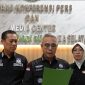 Kejati Sumsel melakukan siaran pers terhadap penetapan seorang tersangka dugaan tindak pidana korupsi penjualan aset Yayasan Batang Hari Sembilan di Yogyakarta, NW. Foto Rizky Pratama Saputra, Kabarindonesia.co