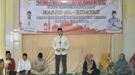 Pj. Bupati Lampung Barat, Nukman melakukan Safari Ramadhan dan gelar GPM di Kecamatan Way Tenong pada Selasa (26/3/2024). Foto: Haeruel Abadi, Kabarindonesia.co