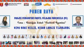 Poster Festival Nyambai yang diadakan SMPN Sekuting Terpadu sebagai implementasi dari Proyek Penguatan Profil Pelajar Pancasila (P5). Foto: Haeruel Abadi, Kabarindonesia.co