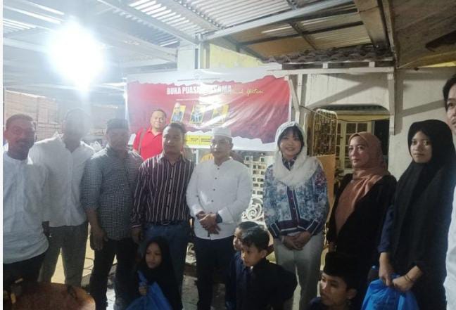 YBH SSB Sumsel adakan santunan anak yatim dan buka puasa bersama pada Kamis (4/4/2024). Foto: Rizky Pratama Saputra, Kabarindonesia.co