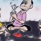 Ilustrasi pengisap sabu