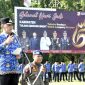 Pj. Bupati Tubaba, M. Firsada dan ASN Tubaba melakukan halal bihalal Idul Fitri 1445 H pada Rabu (17/4/2024). Foto: Andi Rahman, Kabarindonesia.co