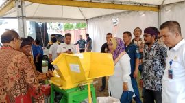 TTG Unggulan Kabupaten Tubaba diwakili oleh Inovator dari Tiyuh Margo Mulyo Kecamatan Tumijajar, atas nama Sani Wahyudi dan Rio Gunawan, berupa Mesin Coper Cocopeat Multifungsi (Multipurpose Cocopeat Coper Machine).