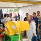 TTG Unggulan Kabupaten Tubaba diwakili oleh Inovator dari Tiyuh Margo Mulyo Kecamatan Tumijajar, atas nama Sani Wahyudi dan Rio Gunawan, berupa Mesin Coper Cocopeat Multifungsi (Multipurpose Cocopeat Coper Machine).