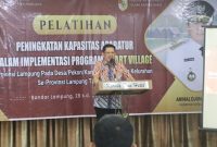 Pj. Bupati M. Firsada membuka Acara Bimtek Program Smart Village dengan penuh semangat