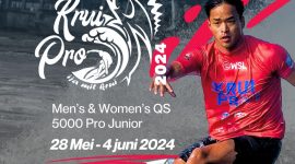 Pamflet World Surf League Krui Pro 2024