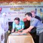 Bupati Kabupaten Pesisir Barat, Agus Istiqlal melantik DPP PMPB di Tangerang Selatan pada Rabu (1/4/2024). Foto: Joni Irawan, Kabarindonesia.co