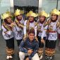 Anggota HMPB berpartisipasi sebagai pengisi acara Tari Sembah dalam pertemuan Pengurus DPP PMPB Jabodetabek di Tangerang Selatan pada Rabu (1/5/2024). Foto: Joni Irawan, Kabarindonesia.co