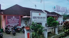 Kantor Komisi Pemilihan Umum (KPU) Rejang Lebong. Foto: Razik, Kabarindonesia.co
