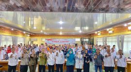 Rembuk Stunting Tahun 2025 Kabupaten Lampung Barat di Aula Kagungan Setdakab, Kamis 30 Mei 2024.