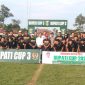 Sekdakab Lampung Timur, Moch Jusuf mewakili Bupati Lampung Timur, Dawam Rahardjo membuka Turnamen Sepakbola Bupati Cup di Desa Pugung Raharjo, Kecamatan Sekampung Udik, Kabupaten Lampung Timur pada Jum'at (17/5/2024). Foto: Andono, Kabarindonesia.co