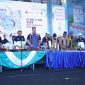 Menteri Pemuda dan Olahraga (Menpora), Ario Bimo Nandito Ariotedjo, Gubernur Lampung Arinal Djunaidi, Wakapolda Lampung Ahmad Ramadhan, Bupati Pesibar Agus Istiqlal, dan Wakil Bupati Pesibar A. Zulqoini Syarif saat pembukaan WSL KRUI PRO 2024, Joni Irawan Kabarindonesi.co