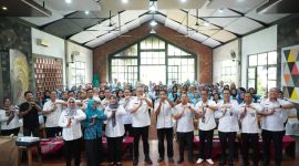 Sekdakab Tubaba Ir. Novriwan Jaya, S.P., menghadiri Acara Peningkatan Kapasitas Kader Pembangunan Manusia Dalam Pencegahan & Penurunan Stunting Terintegrasi di Tiyuh Kabupaten Tubaba Tahun 2024 di Wisma Asri, Tiyuh Tirta Makmur