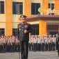 Pelaksanaan peringatan hari lahir pancasila sebagai Inspektur upacara Kapolda Lampung Irjen Pol Helmy Santika S.H.,S.I.k,M.Si.