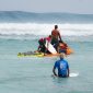Karena Cuaca buruk Panitia WSL Krui Pro, terpaksa harus menghentian pertandingan