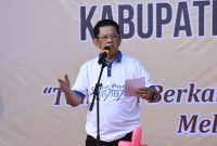 Penjabat (Pj) Bupati Tulangbawang Barat (Tubaba) Drs. M.Firsada, M.Si Membuka Kegiatan Gebyar Paud Tahun 2024
