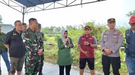 Kepala BSIP Jestro, Dr. Nurdiah Husnah menghadiri penanaman padi bersama dalam rangka Mendukung Program Ketahanan Pangan di Wilayah Komando Rayon Militer (KORAMIL) 0818/14 Turen yang diinisiasi oleh Komando Resort Militer (KODIM) 0818/Malang-Batu.