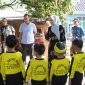 Septi Heri Agusnaini, S.E, M.H., meninjau langsung pelaksanaan intervensi serentak dalam rangka pencegahan stunting di Kabupaten Pesisir Barat