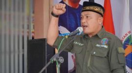 Arpani Ketua Pengurus Daerah (PD) Ikatan Wartawan Online kabupaten Tulang Bawang Barat Provinsi Lampung