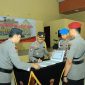 Kapolres Tulang Bawang Barat AKBP Ndaru Istimawan, S.IK, memimpin langsung proses upacara serah terima jabatan Kasat Narkoba Polres Tulang Bawang Barat