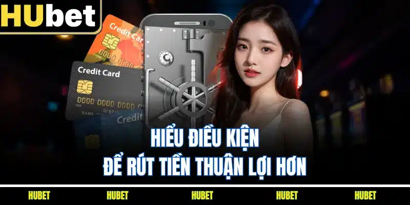 Hiểu điều kiện để rút tiền thuận lợi hơn